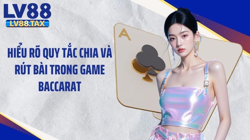 Hiểu rõ quy tắc chia và rút bài trong game baccarat